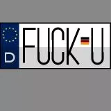 Deutsch car plate