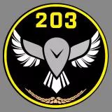 шеврон сова 203