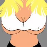 girl in small tshirt