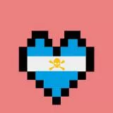 PixelArt : Corazon de Argentina