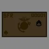 5th Force Reconnaissance Company ZAP Patch, Staff Sergeant