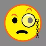 monocle emoji