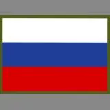 Шеврон флаг триколор цветной